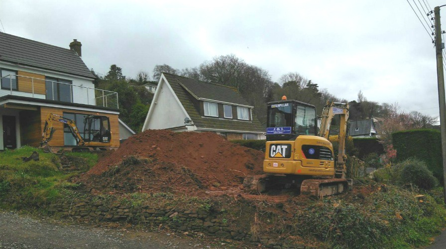 preparing house renovation at portishead